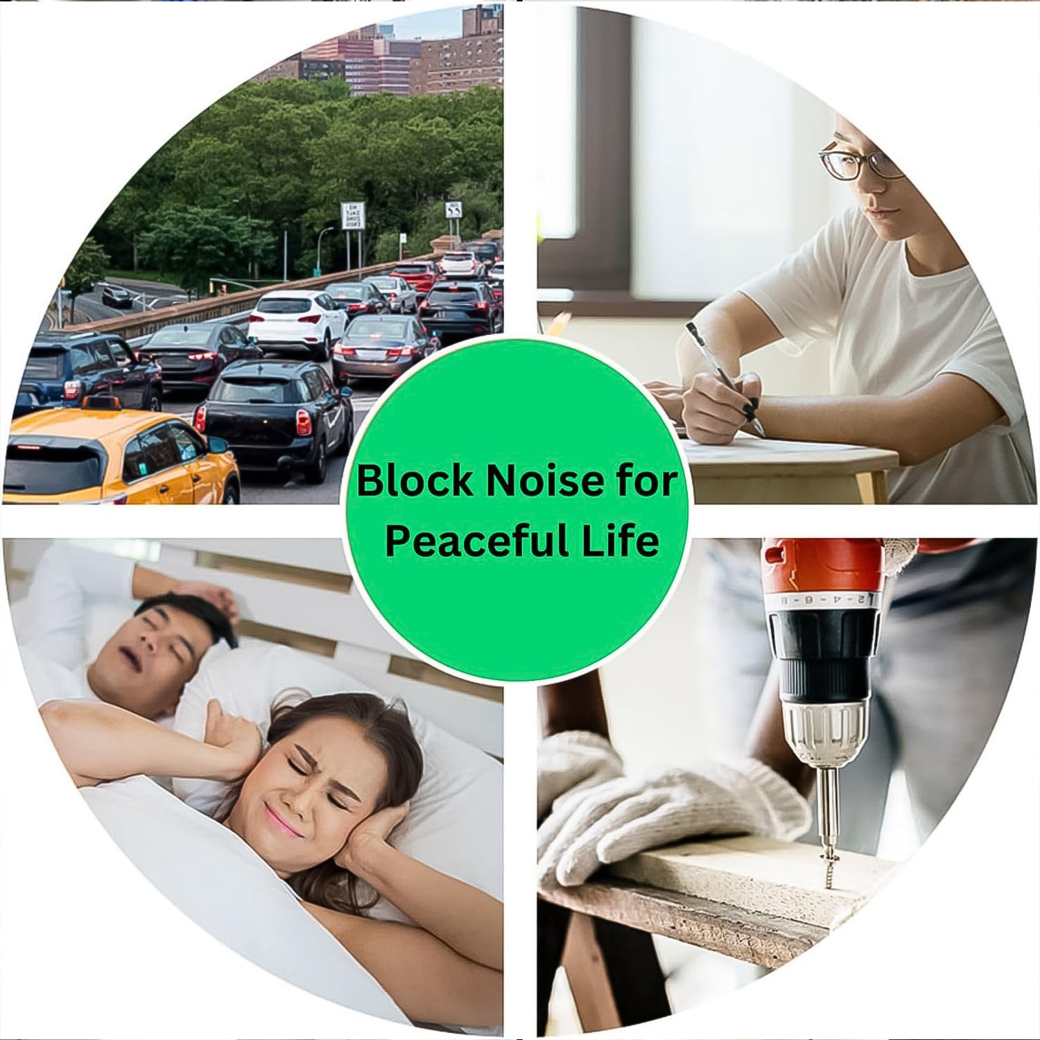 Earplugs Noise Reduction For Noise (1 Pair Foam) Earplugs Noise Reduction For Noise (1 Pair Foam)